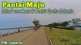 Pantai Maju PIK Wisata Gratis di Jakarta