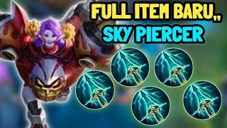 Jawhead Broken Damage Full Build Sky Piercer - Jawhead Best Build Top Global - Mlbb