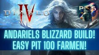 Diablo 4 | Blizzard SPEEDFARM Pit 100+! Andariels & Tyraels Build!