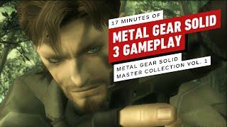 17 Minutes of Metal Gear Solid 3 Gameplay - Metal Gear Solid Master Collection Vol. 1