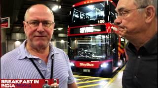 Ross and John take the SkyBus to Melbourne Airport