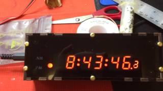 NG7M PI Zero W Desktop Clock NTP by Nick Sayer hackaday.io