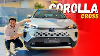 NOVO COROLLA CROSS 2025, detalhes de todas as alterações e preço