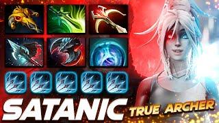 Satanic Drow Ranger True Archer - Dota 2 Pro Gameplay [Watch & Learn]