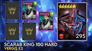 Scarab King 100 Hard - Vergis X2 | Raid Shadow Legends