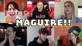 BEST MAGUIRE COMPILATION | ATALANTA VS MAN UNITED 2-2 | LIVE WATCHALONG MUFC FAN CHANNELS