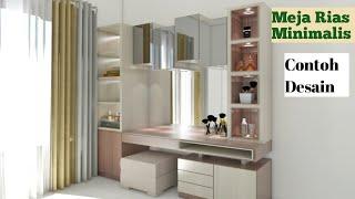 Contoh Meja rias minimalis modern