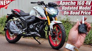 2025 TVS Apache RTR 160 4V USD Fork Update, On Road Price, Mileage, Exhaust Sound