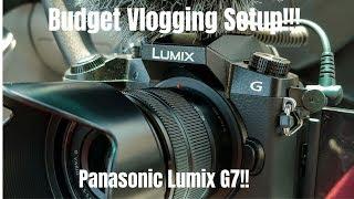 A great budget vlogging setup!! The Lumix G7!!