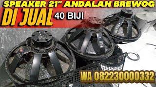 AMUNISI LAMA DIJUAL SPEAKER 21"