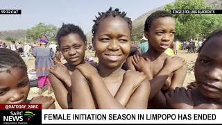 Female initiation season in Limpopo has ended