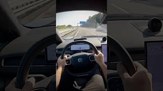 NIO EL8 Top Speed 653PS #nio #electric #automobile #pov #speed #topspeed #ev #car #2025 #new #news