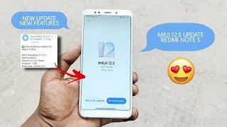 Redmi Note 5 MIUI 12 Update | MIUI 12.5 New Update For Note 5 (Vince) | First Look