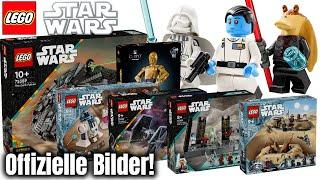 Viele neue Figuren: LEGO Star Wars Sommer 2024 Set Bilder! | NEWS