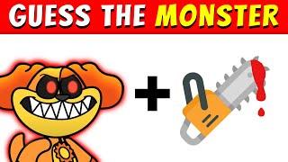 Guess The MONSTER (Smiling Critters) By EMOJI And VOICE | Poppy Playtime Chapter 3