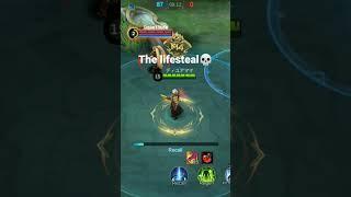 The Lifesteal #mlbb Best Lifesteal build for alucard