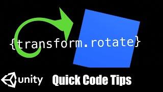 Rotate game object transform by centre and pivot point. A unity C# code tip