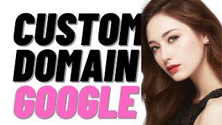Cara Custom Domain Name Google Sites