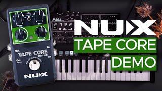 NUX Tape Core Deluxe Sound Demo (no talking) with Twisted Electrons MEGAfm Synth