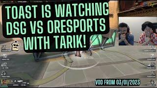 DisguisedToast is watching DSG vs OREsports with Tarik｜VCT NA Challengers. VOD from 03/01/2023