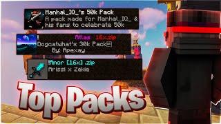 Top 3 BEST Bedwars Packs! (1.8.9)