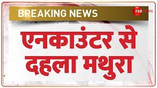 Mathura Encounter Today Update: एनकाउंटर से दहला मथुरा | UP Police | Breaking News | Hindi News