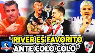 PERIODISTAS CHILENOS CON MIEDO EN LA PREVIA DEL COLO COLO VS RIVER PLATE POR COPA LIBERTADORES 2024