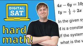 August 2024 Digital SAT Prep: Tutor Solves the 10 Hardest Math Questions on the DSAT