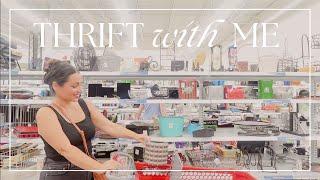 COME THRIFT WITH ME FOR HOME DECOR | *HUGE* Thrift Haul & Designer Dupes on a Budget.