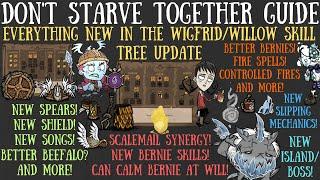 NEW, OFFICIAL & FULL Wigfrid/Willow Skill Tree Update! Everything New! - Don't Starve Together Guide