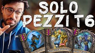 SOLO PEZZI TAVERNA 6! | Hearthstone Battlegrounds Ita