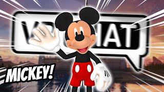 MICKEY MOUSE CELEBRATES 100 YEARS IN VRCHAT! - VRChat Funny Moments