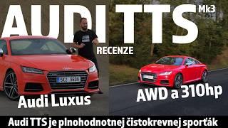 Audi TT / TTS Mk3 - Recenze - Malá dokonalá spolehlivá verze Audi R8 za zlomek ceny