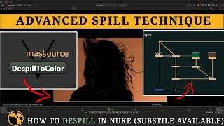 Advanced Despill Breakdown || Best Way To Do Despill In Nuke ||  Despill to Color Node