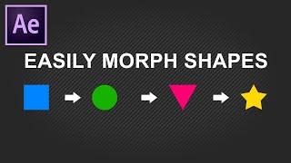 Easily Morph Shapes in Adobe After Effects | Fast & Easiest Tutorial