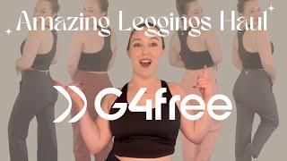 MY NEW FAVORITE AMAZON LEGGINGS! | G4Free 10 Year Anniversary Legging Haul