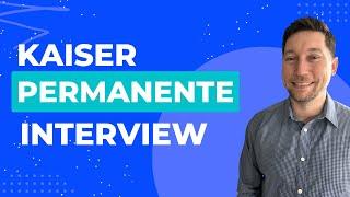 Kaiser Permanente Interview Questions with Answer Examples