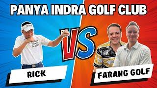 Farang Golf VS Rick Shiel.. Batman! | Yögolfia Panya Indra Golf Kentällä Bangkokissa