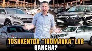 Skoda 36 ming, Toyota 40 ming dollar: Sergeli mashina bozorida “inomarkalar” narxi qancha?