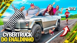 PEGAMOS O CYBERTRUCK DO ENALDINHO SEM ELE SABER *Deu ruim !