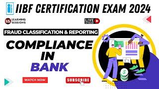 Bank Compliance Certification Class | IIBF Exam Preparation | Bilingual