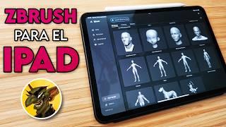 ¡ZBRUSH EN IPAD YA ESTÁ AQUÍ! Tutorial y primer vistazo de la app En Español