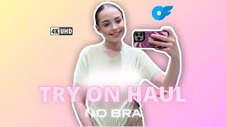 [4K] TRY ON HAUL new transparent fashion clothes with Kate | New evening fashion 2024