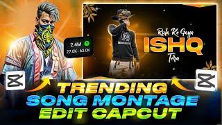 How To Make Total Gaming Ajjubhai Song Edited Montage In CAPCUT  Full TUTORIAL !! 