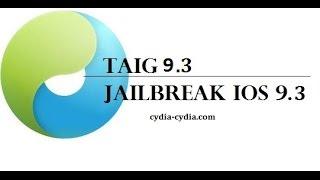 Pre jailbreak iOS 9 3 1 using TaiG 9   YouTube 720p