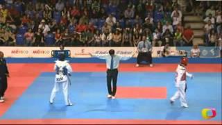 Katherine Rodriguez (DOM) v Carolina Acosta (MEX) | Taekwondo at the 2011 Pan Am Games