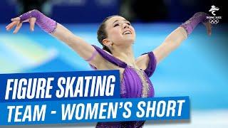 Figure Skating - Team Event - Women's Short Program | Full Replay | #Beijing2022