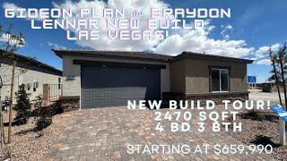 Gideon Next Gen Suite at Braydon in Las Vegas | Homes for Sale, new build tour, builder - Lennar