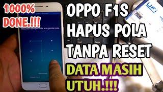 Cara hapus pola oppo f1s ‼️ tanpa hapus data 1000% nota