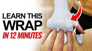 How to Gauze Wrap your Own hands for Boxing